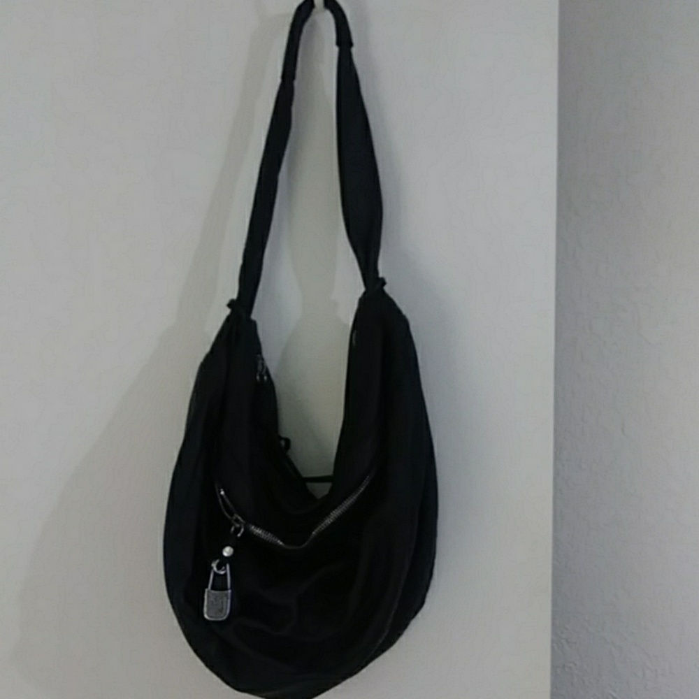 Sissi Rossi Black Leather handbag